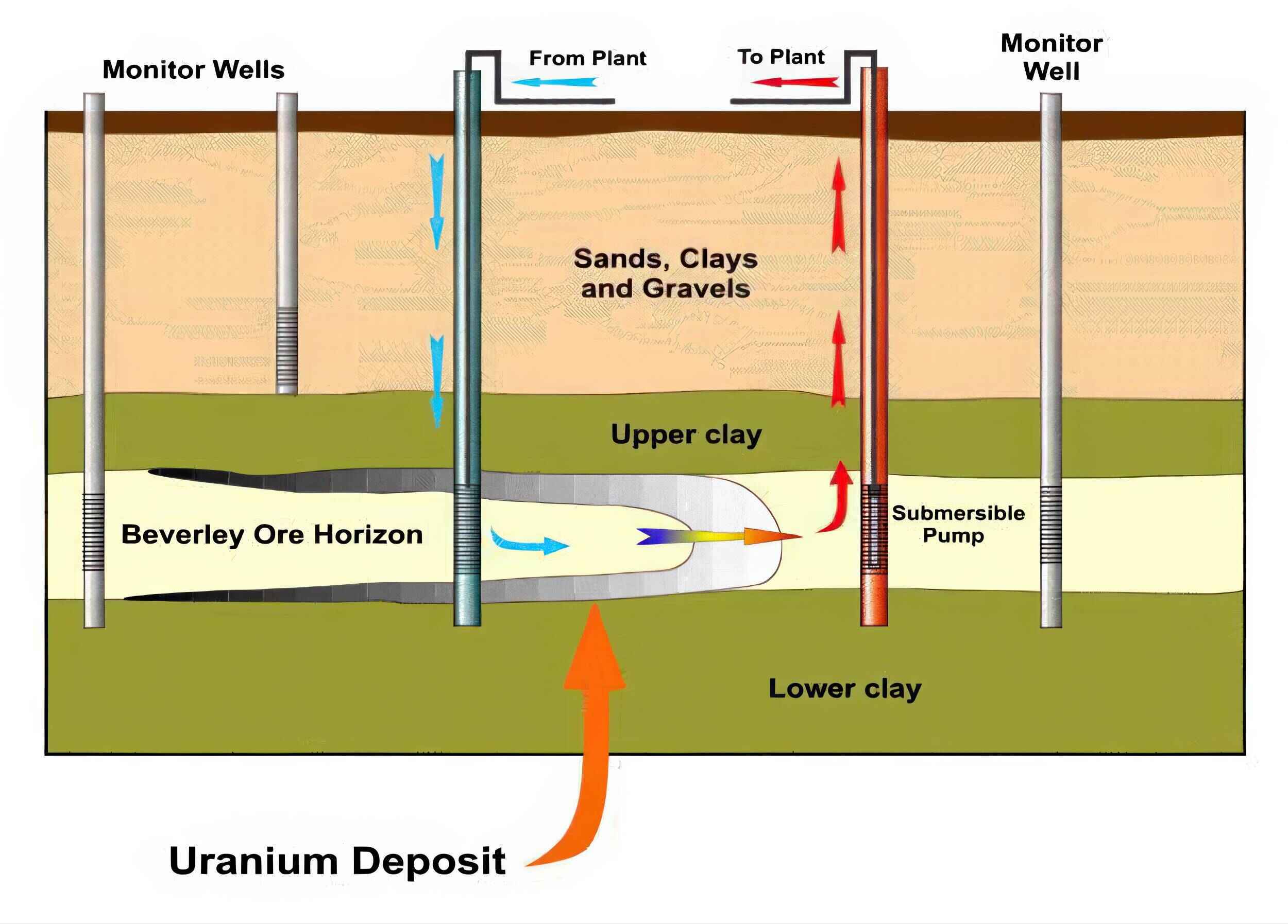 A diagram showing how the process works.