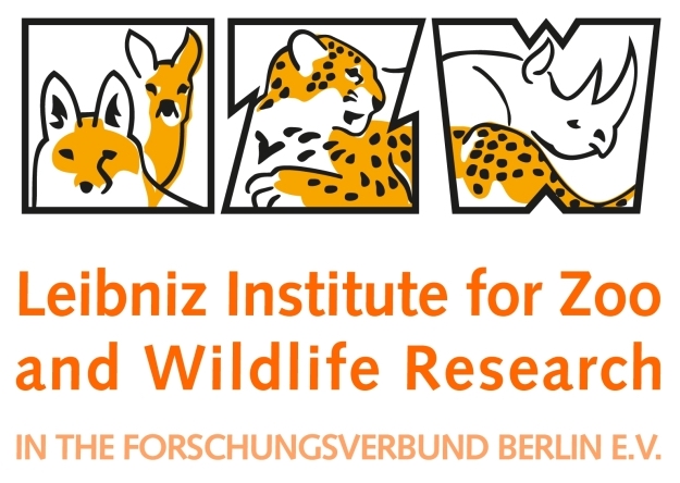 Leibniz Institute for Zoo and Wildlife Research of Berlin (IZW) logo.