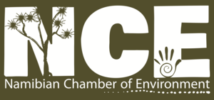 Namibian Chamber of Environment (NCE) logo.