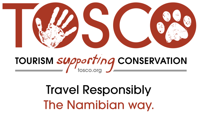 Tourism Supporting Conservation (TOSCO) logo.