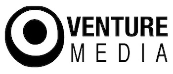 Venture Media logo.